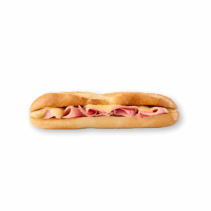 Cheese & Ham Baguette (Hot)