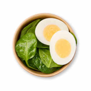 Egg & Spinach Pot
