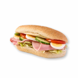 Ham & Egg Oval Roll