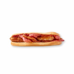 Sausage & Bacon Baguette