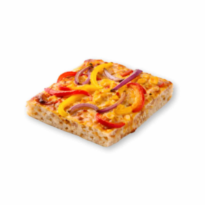 Veg supreme pizza slice