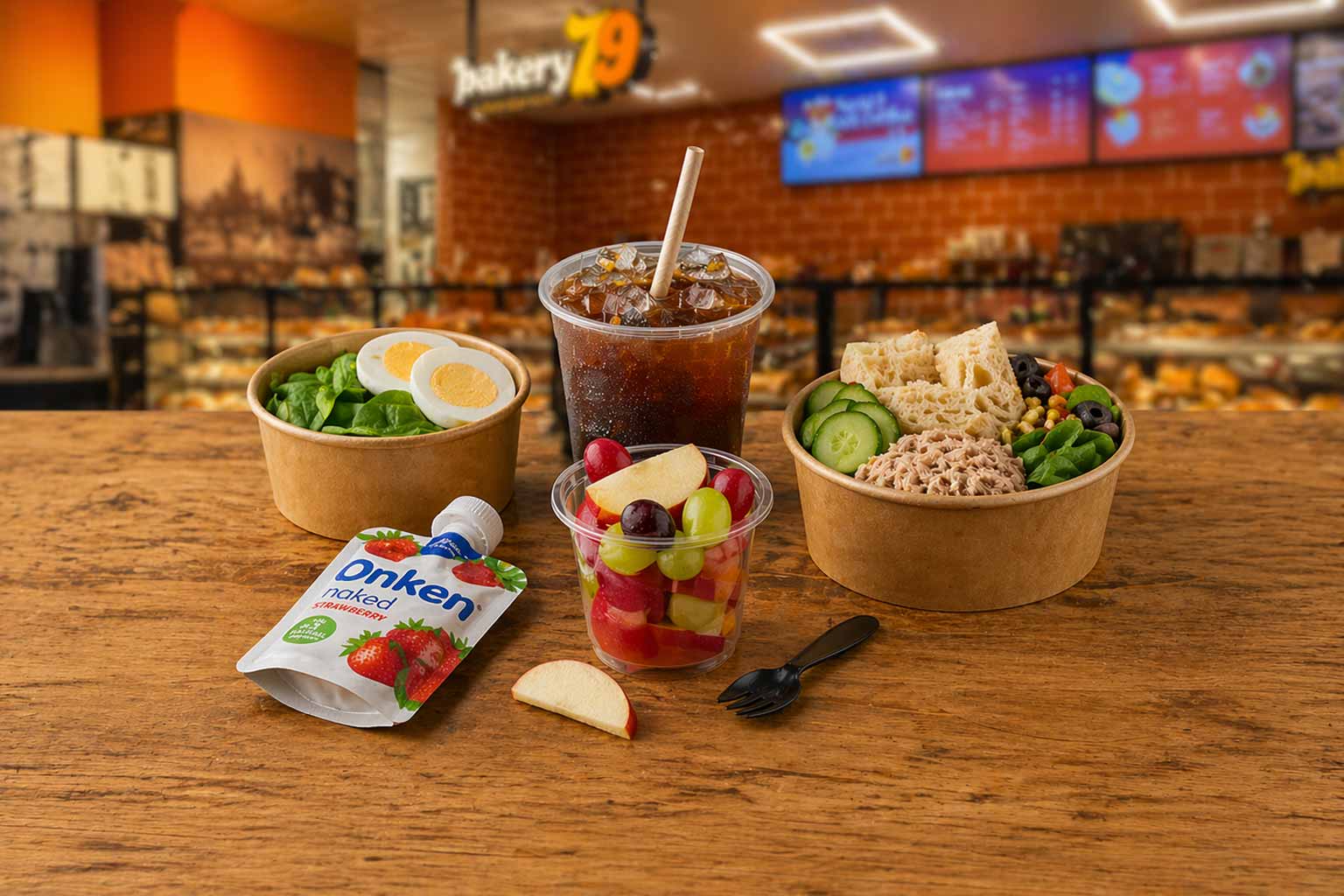 Healthy Options at a Bakery 79