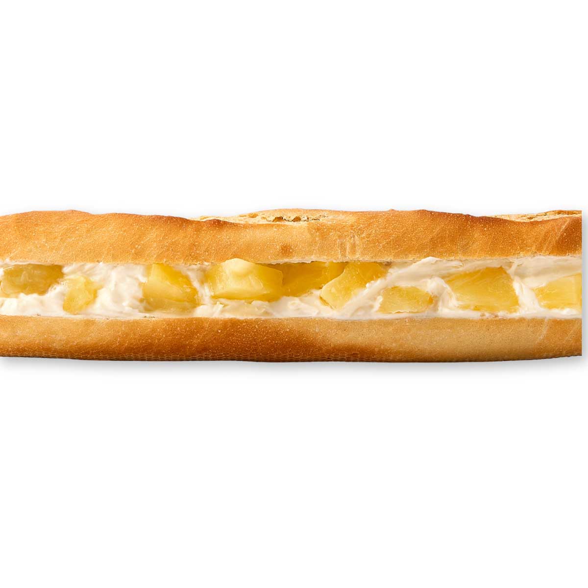 Cheese & Pineapple Baguette (v)