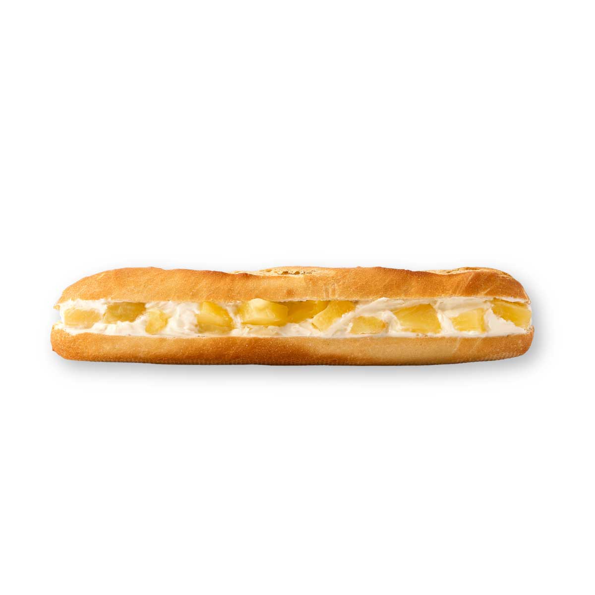 Cheese & Pineapple Baguette (v)